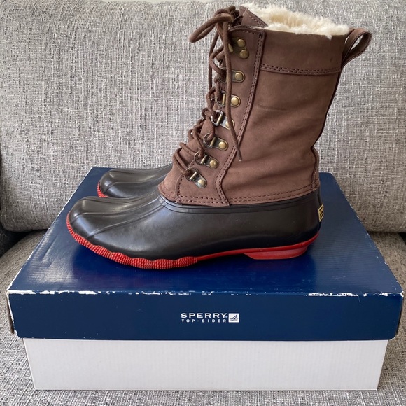 Sperry x JCrew Top-Sider Tall Shearwater Boots - Picture 3 of 12